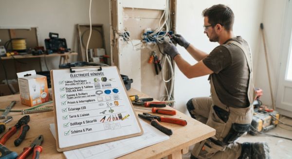 Checklist des essentiels pour une électricité rénovée